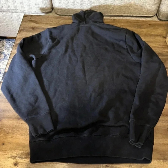 PS Paul Smith Zebra Logo Organic Cotton Hoodie Black Sweatshirt Size Medium - Picture 11 of 14